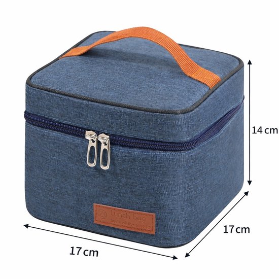STYNETIC ® Kolftas - Bewaartas Babyvoeding - Koeltas voor Moedermelk en Borstvoeding - Thermotas voor Babyflesjes - Inclusief Koelelement - Compact & Handig voor Onderweg - Blauw van Merkloos — afbeelding 2