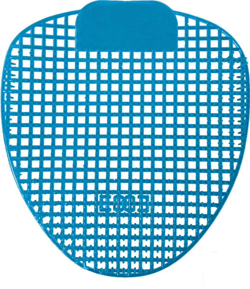 Urinoirmatjes blauw - Ocean Mist - 10 stuks - Anti spat