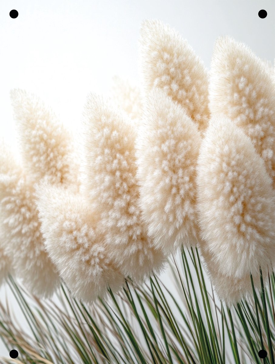 Tuinposter Fluffy pampas