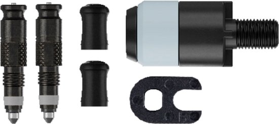 Schwalbe Clik Valve SV-SCV conversieset (ventielen met pompkopadapter)