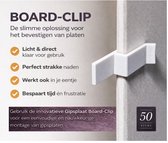 BoardClips – Aide de suspension pour plaque de plâtre | Placement rapide des plaques de plâtre | Set de 50 clips