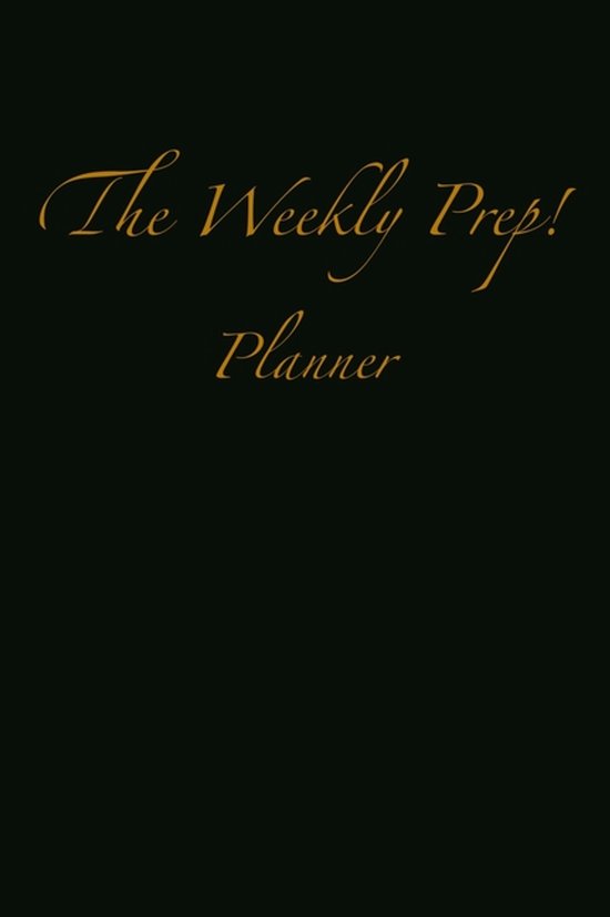 The Weekly Prep! - cover