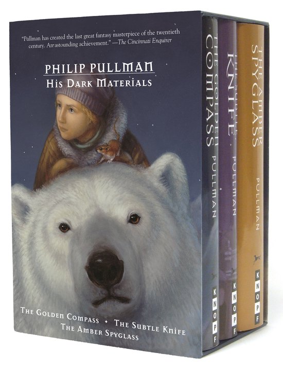 His Dark Materials The Golden CompassThe Subtle KnifeThe Amb ... - cover