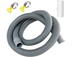 Afvoerslang Verlengstuk Voor Wasmachine - 1,5 m - Flexibel - 1 Stuks - Groen