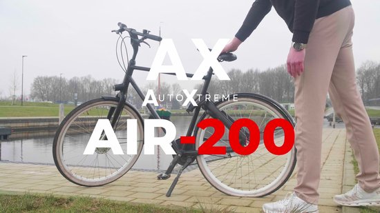 AutoXtreme Air-200 Bandenpomp Auto en Fiets 12V - Compacte Autobanden Pomp Draadloos - Mini Compressor Bandenpomp met Drukmeter - Luchtcompressor en Elektrische Fietspomp 25 L/min