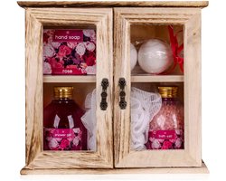 Verwenpakket Vrouw - Grappig Wellness Geschenkset - Verjaardag cadeau vrouw - Cadeaupakket Dames - A Moment For You - Rose - Geschenkset vrouwen, moeder, vriendin, zus, oma, mama - kerst cadeautjes volwassenen