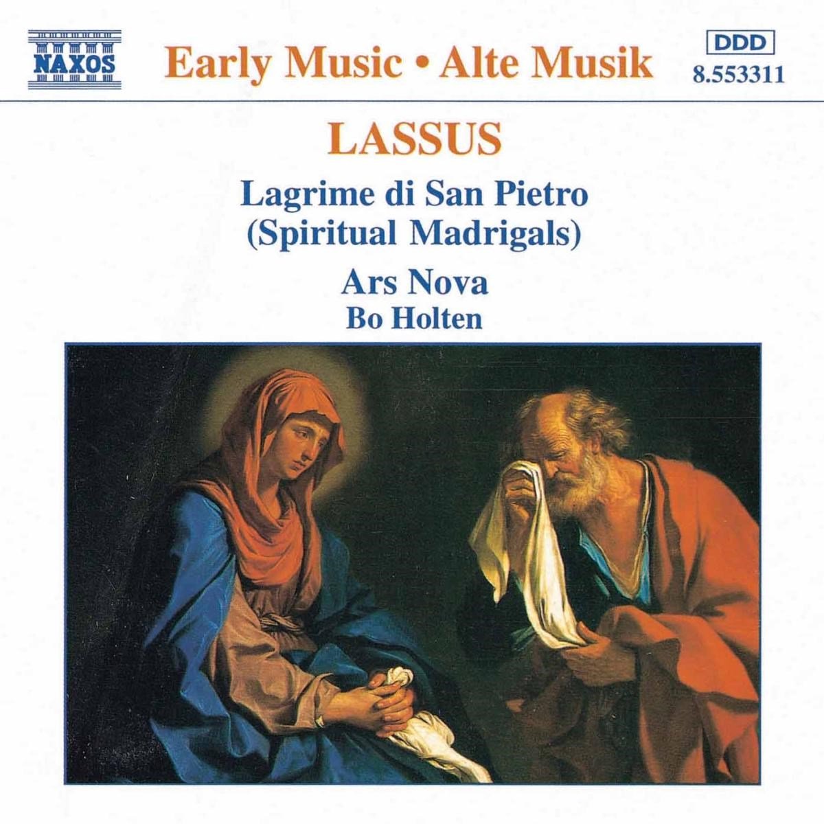Ars Nova, Bo Holten - Lassus: Lagrime Di San Pietro (CD)