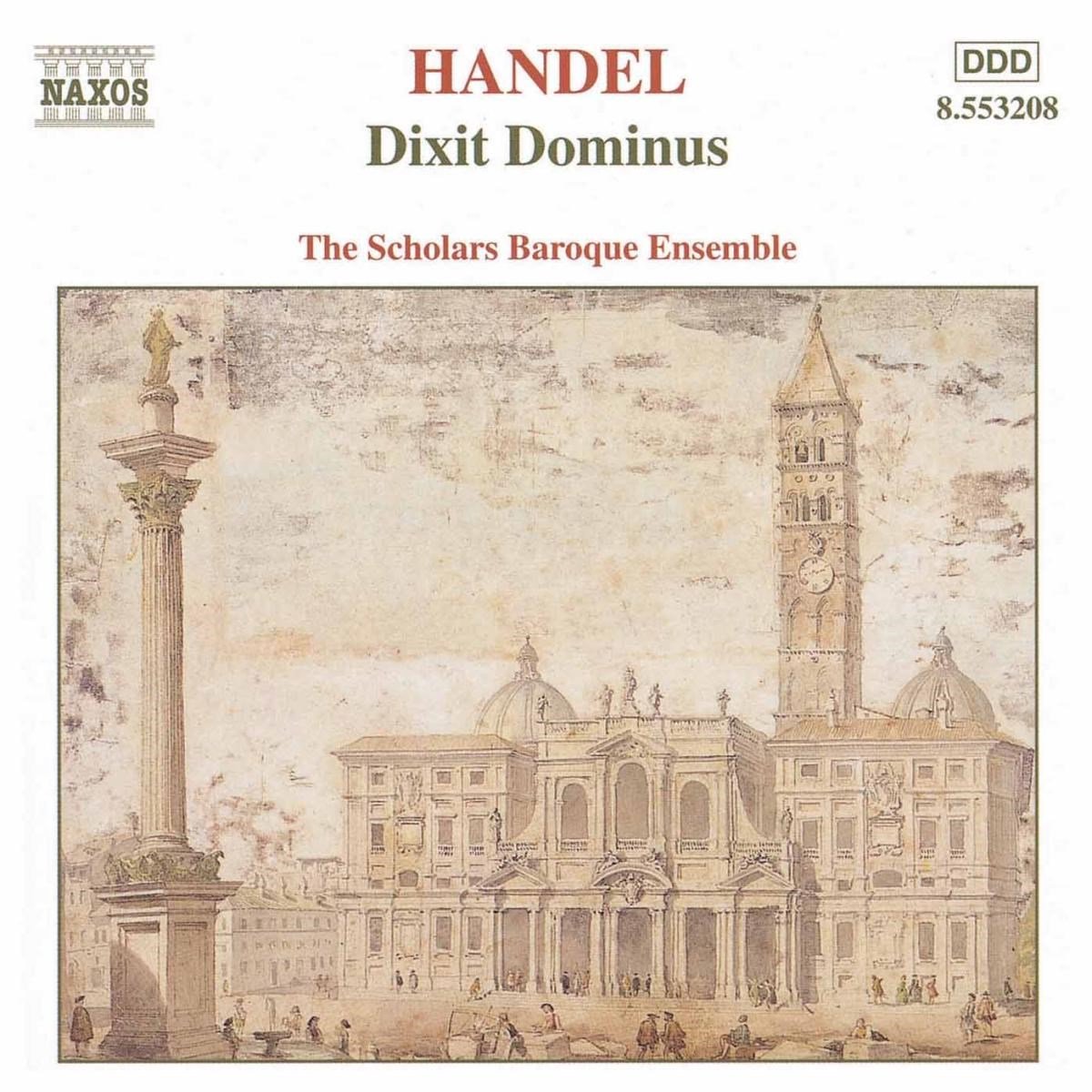 Scholars Baroque Ensemble - Händel: Dixit Dominus (CD)