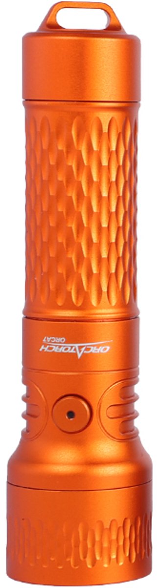 Orcatorch ORCA7 oplaadbare duiklamp Oranje