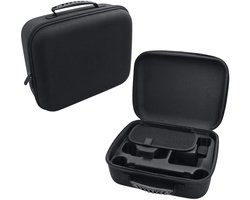 Gaming Case - Exclusief kamperen - Grote Draagtas voor Gaming Console en Controller - Opberg Koffer Beschermhoes - Hoesje met Opbergvak voor Games en Accessoires - Schokbestendige EVA Beschermhoes - Zwart - 33.5*27*12.5