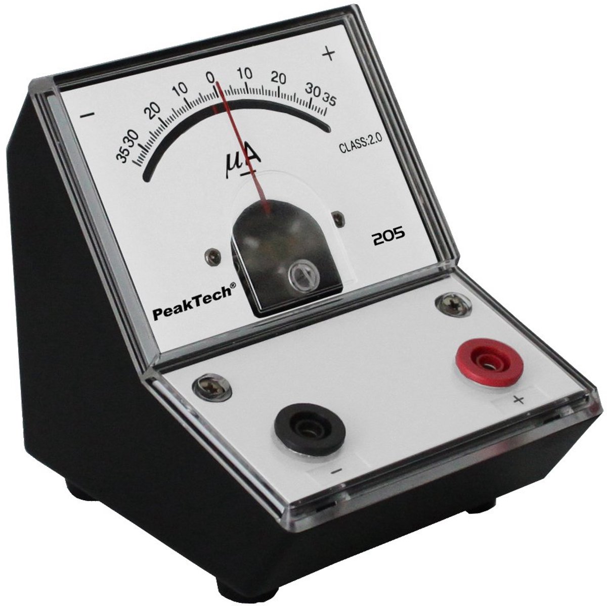 Analoge Stroommeter/Amperemeter met Spiegelaflezing