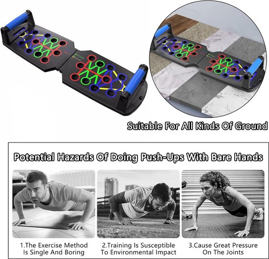 Piralettes Push Up Grips - Parallettes - Opdruksteun - Steun | bol