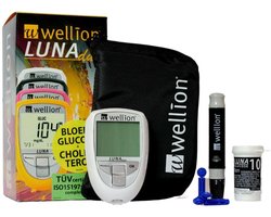 Wellion Luna Trio 3-in-1 glucose, cholesterol en urinezuur meter