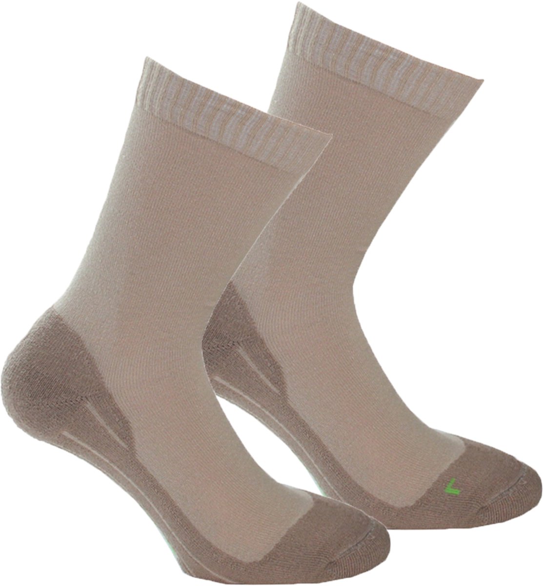 Boru Bamboo Wandelsokken 3-pack Bamboe Walking Experience XP Unisex 39-42 2342 Beige