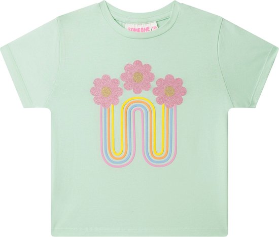 Someone FELICE-SG-02-C T-shirt Filles - SOFT MINT