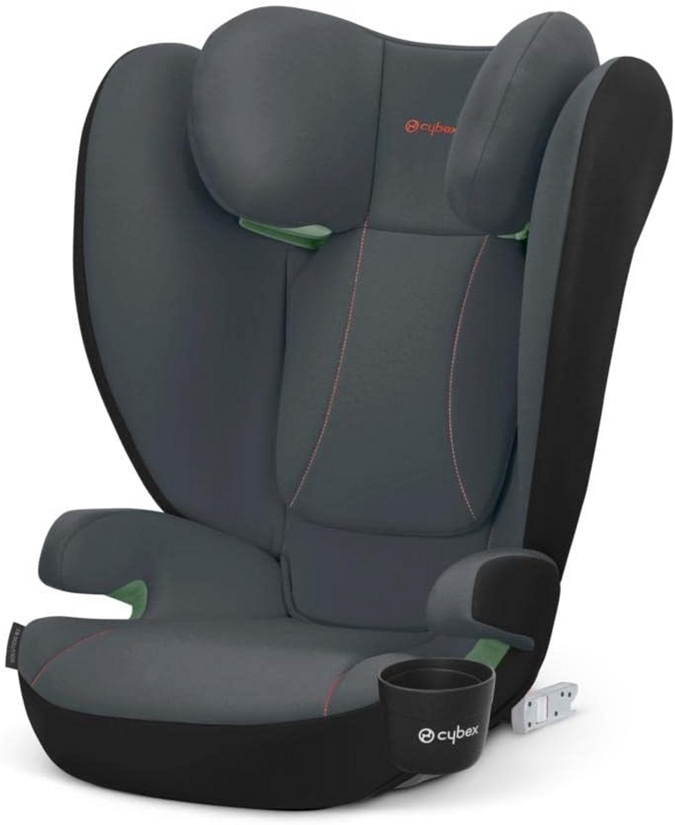 Autostoel 15-36 kg met I-FIX bevestiging in Staalgrijs