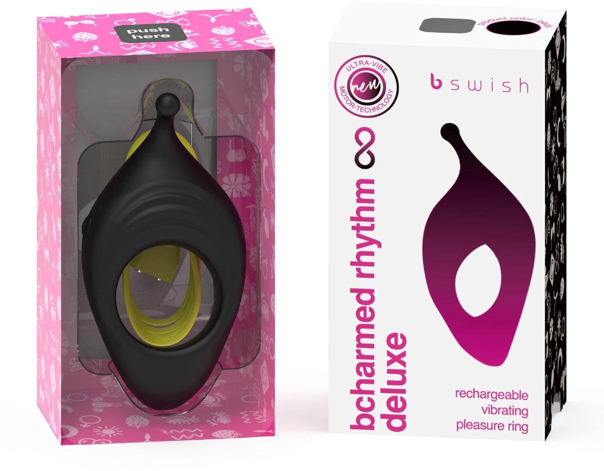 Bswish - Bcharmed Rhythm Infinite Deluxe Koppelvibrator - Zwart