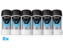 Rexona Men MotionSense Cobalt Dry Deodorant Stick 6 x 50 ml – 48H Anti-Transpirant – Voordeelverpakking 6 Stuks