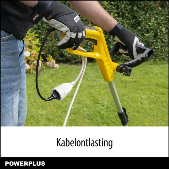 Powerplus Elektrische Grastrimmer POWXG30020 - 350 W en 250 mm Ø, 2-in-1 tuingereedschap als grastrimmer en kantensnijder voor uw tuin van Powerplus — afbeelding 2
