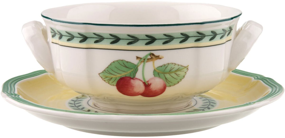 Suppentasse mit Untertasse French Garden Fleurence 240 ml