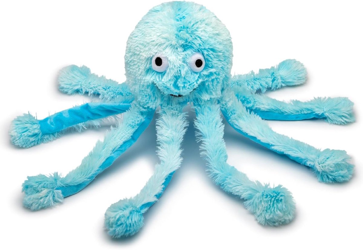 Gor reef hondenspeelgoed octopus Daddy blauw 63 cm