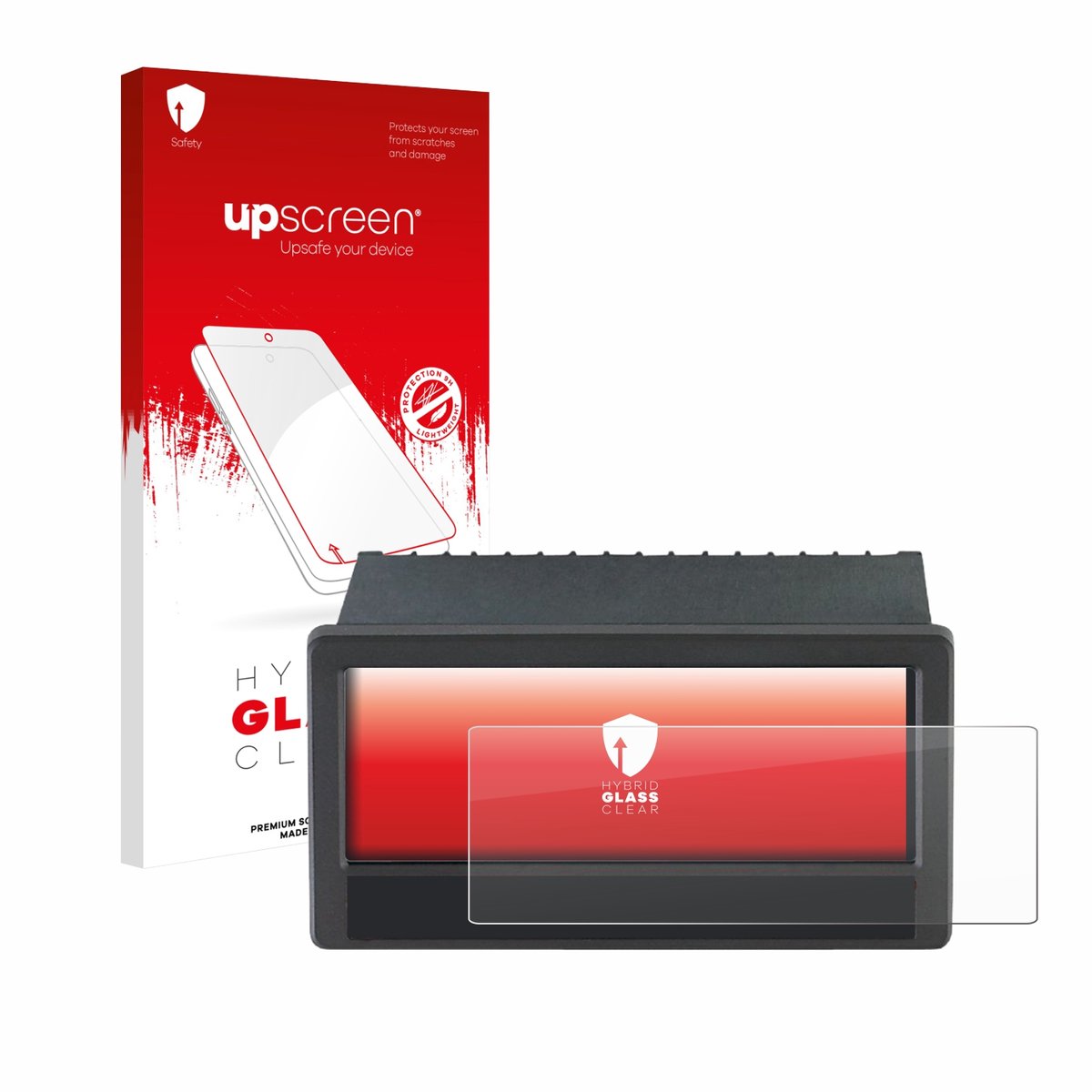 upscreen - Screenprotector voor ifm DX2055 - Folie Beschermfolie Beschermglas transparant