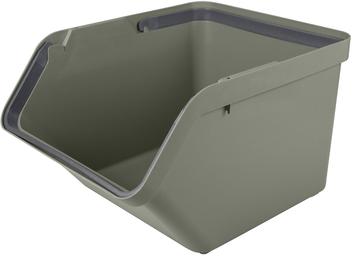 Sunware Sigma home sorteer unit 45L donkergroen 493 x 388 x 298 mm