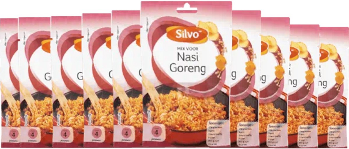 Silvo | 10 x 28 gram Nasi Goreng kruidenmix | multipack
