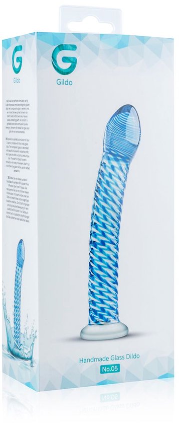 Gildo - Gode en verre N° 5 - 18 cm