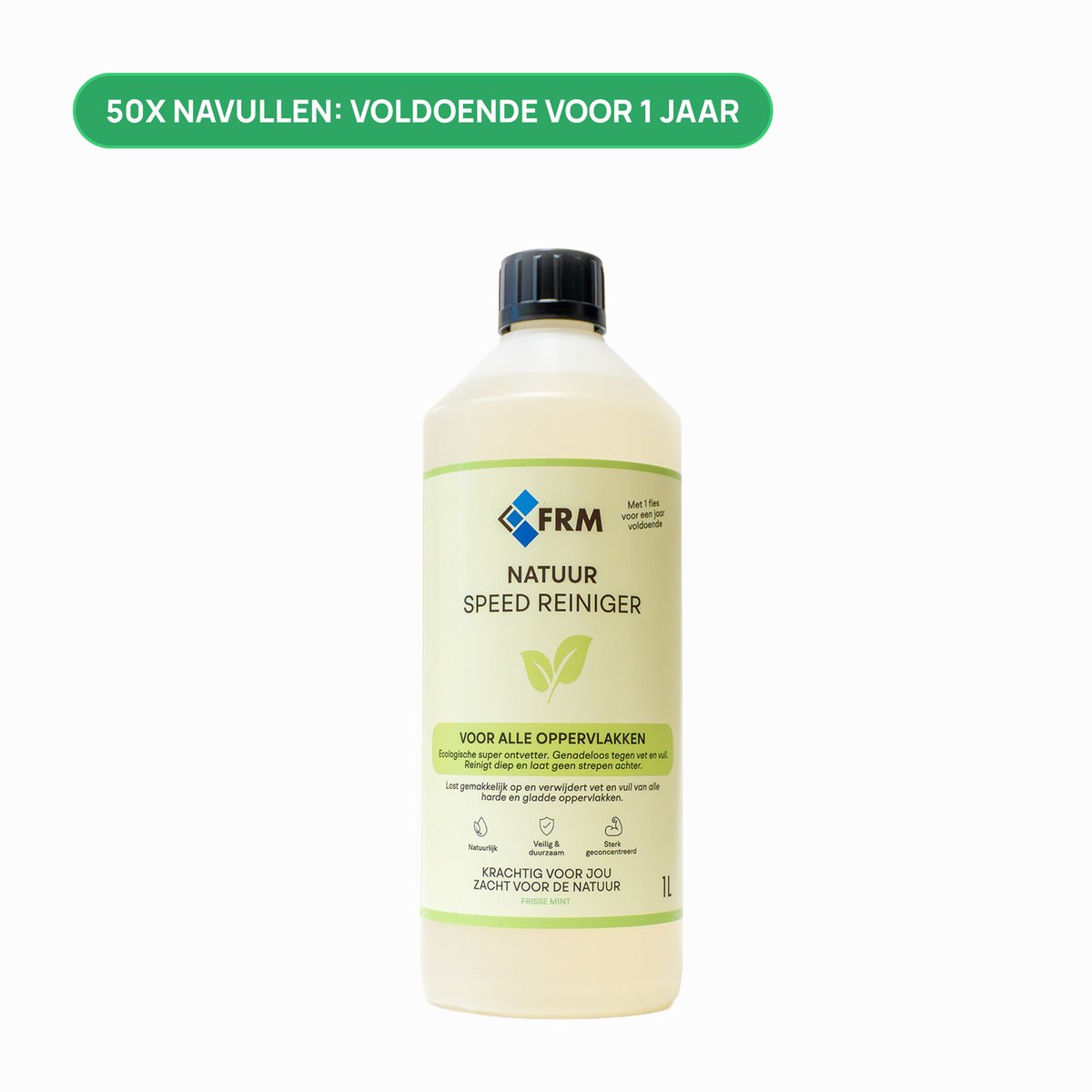 FRM SPEED reiniger - Krachtige Ontvetter - Vet & Vuil - Natuurlijk & Veilig - Voor Badkamer, Vloer, Keuken en meer..