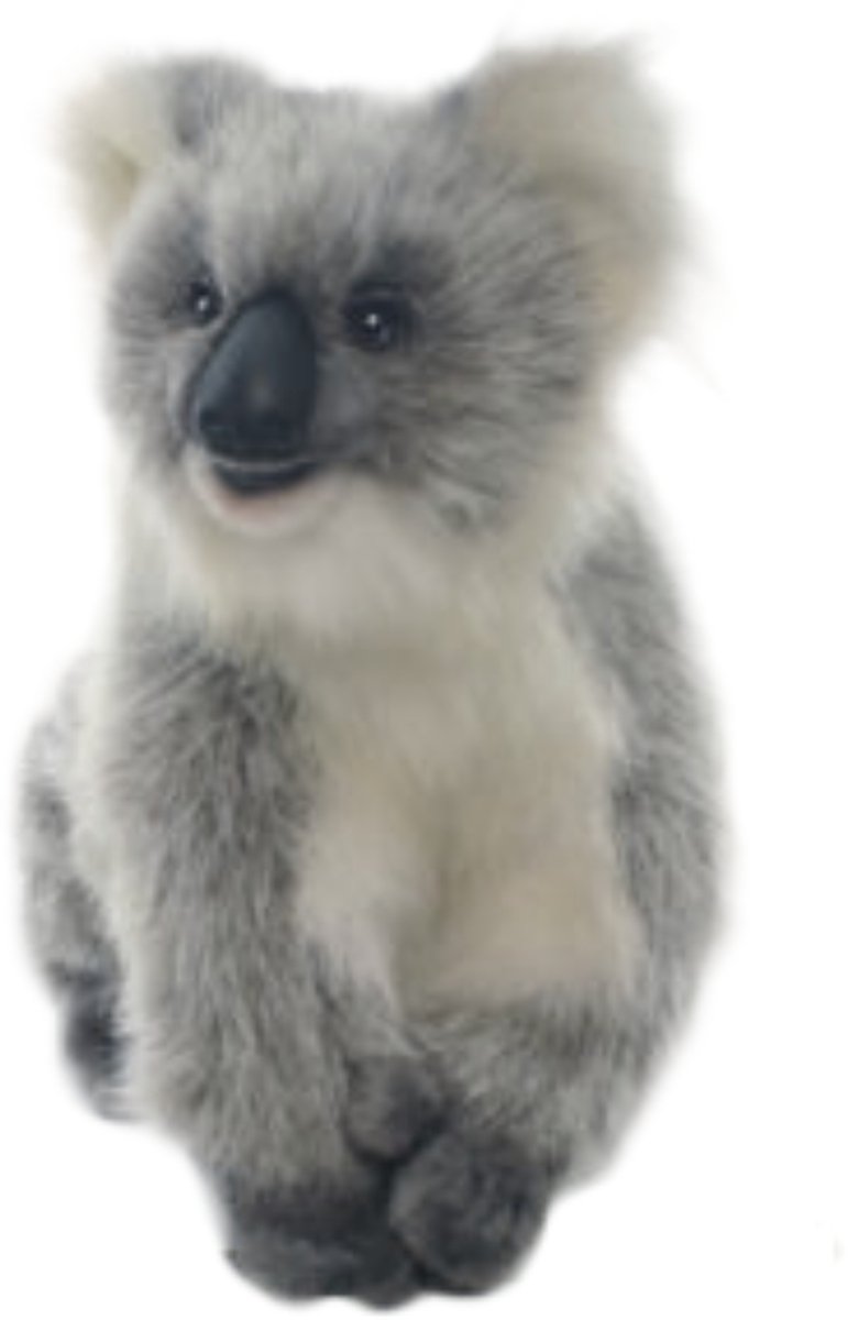 koala knuffel - 23 cm - hoge kwaliteit - grijs - pluche - knuffeldier