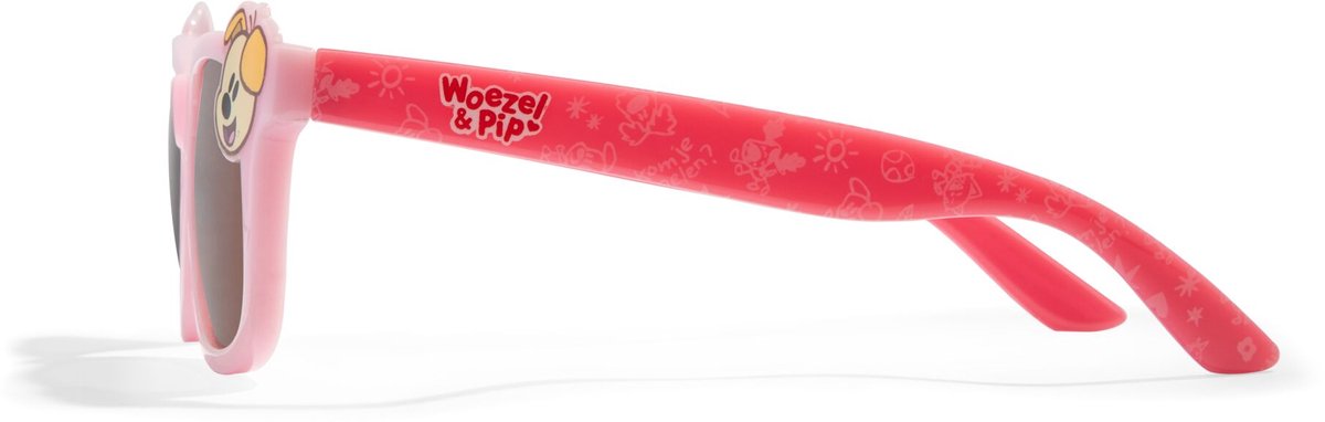 Woezel & Pip kinderzonnebril - roze - sunglasses - zonnebril - 2 tot 5 jaar