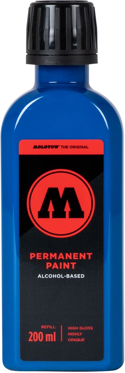 Molotow Permanent Paint - navul verf - 200ml - tulip blue