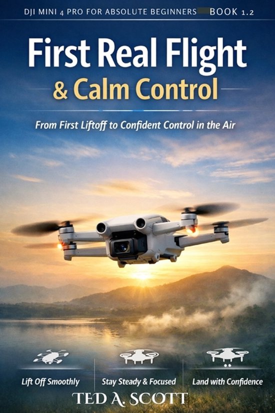 Dji Mini 4 Pro Beginner- First Real Flight & Calm Control - cover