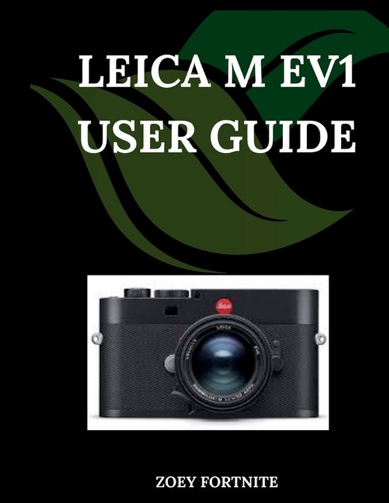 Leica M EV1 User Guide - cover
