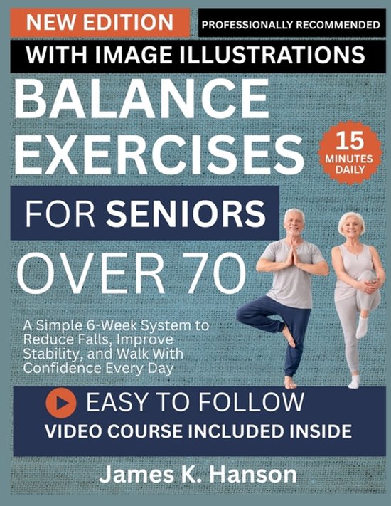 Balance Exercises for Seniors Over 70 - cover