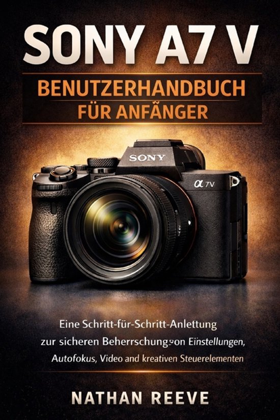 Sony A7 V Benutzerhandbuch Für Anfänger - cover