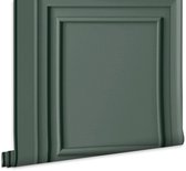 Laura Ashley Redbrook Wood Panel Behang - Houten Panelen - 10mx52cm - Groen