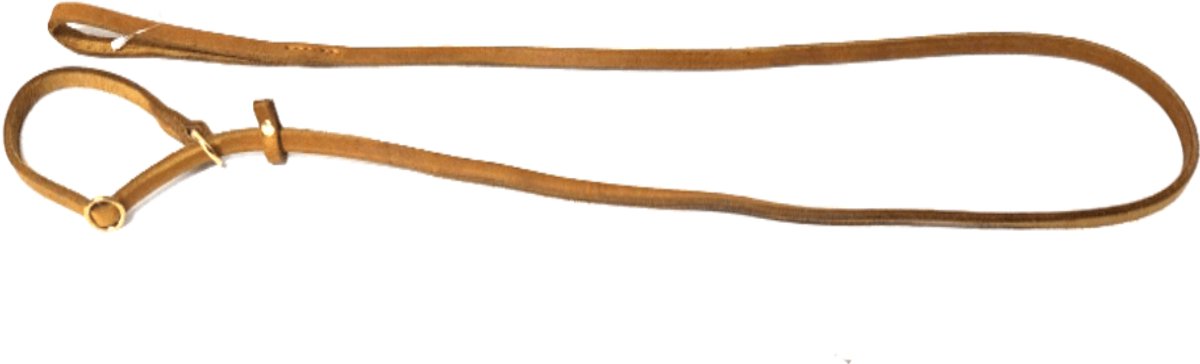 Chikko Quality - Lederen Showlijn - Cognac - 8mm x 150cm