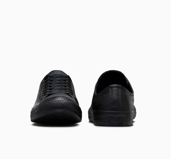 Converse - Chuck Taylor All Star Leather High - Sneaker Dressed Low - Homme - Taille 44 - Zwart; Noir - Noir Monochrome