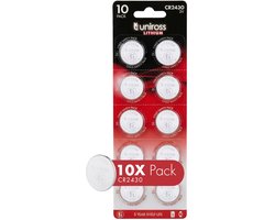Uniross CR2430 10 pack
