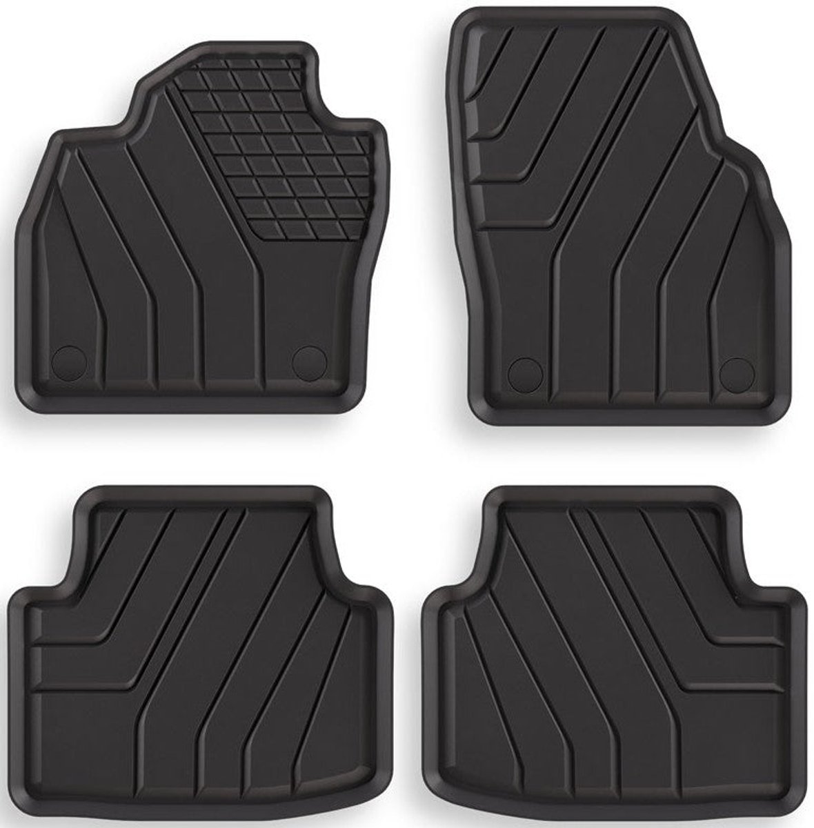 Rubbermatten Mercedes A-klasse W177 2018-heden (complete set) - All Weather Luxury