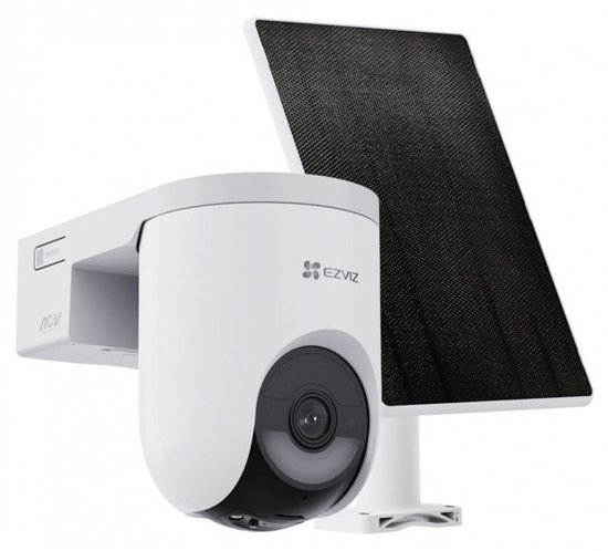 EZVIZ HB8 Lite Draadloze Buitencamera met Zonnepaneel - EZVIZ - €67,99