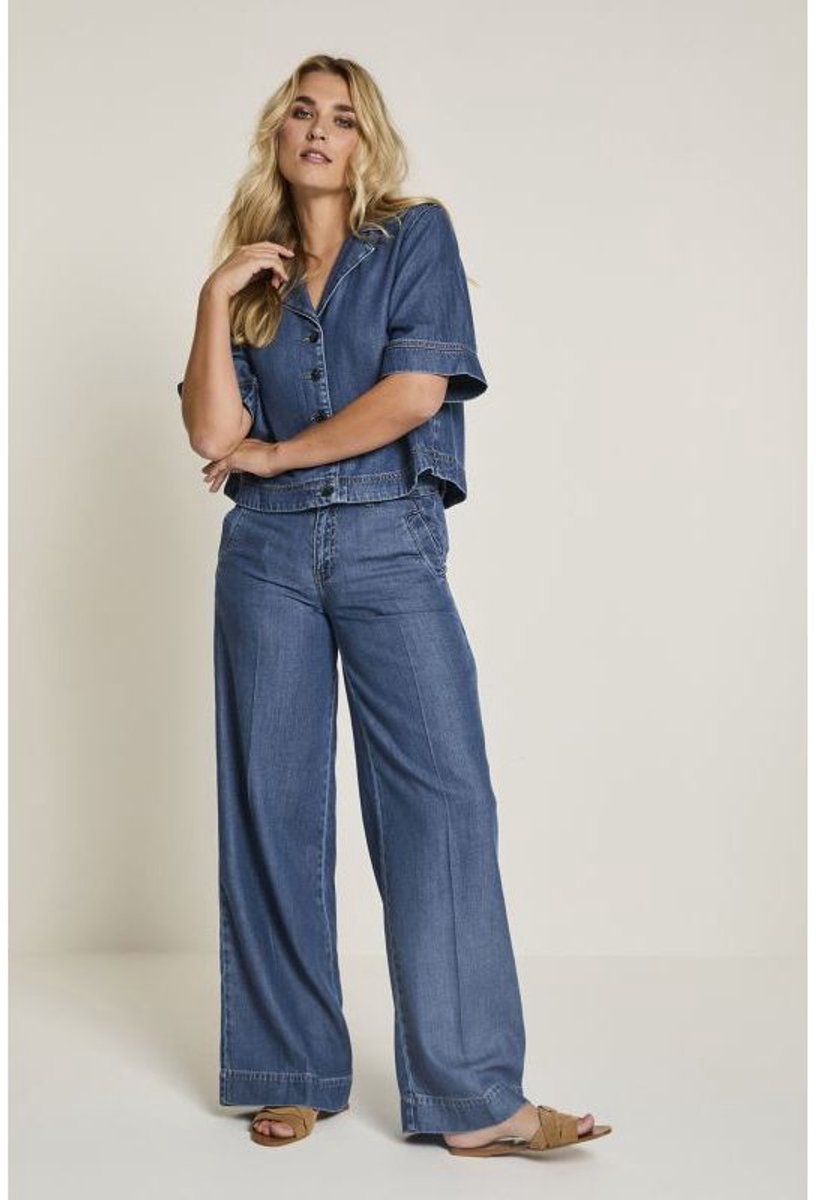 Para Mi - Dames broek - Maat 42 - Vrouwen - Jeans -