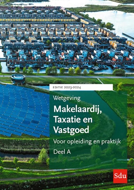 Educatieve wettenverzameling - Wetgeving Makelaardij, Taxati ... - cover