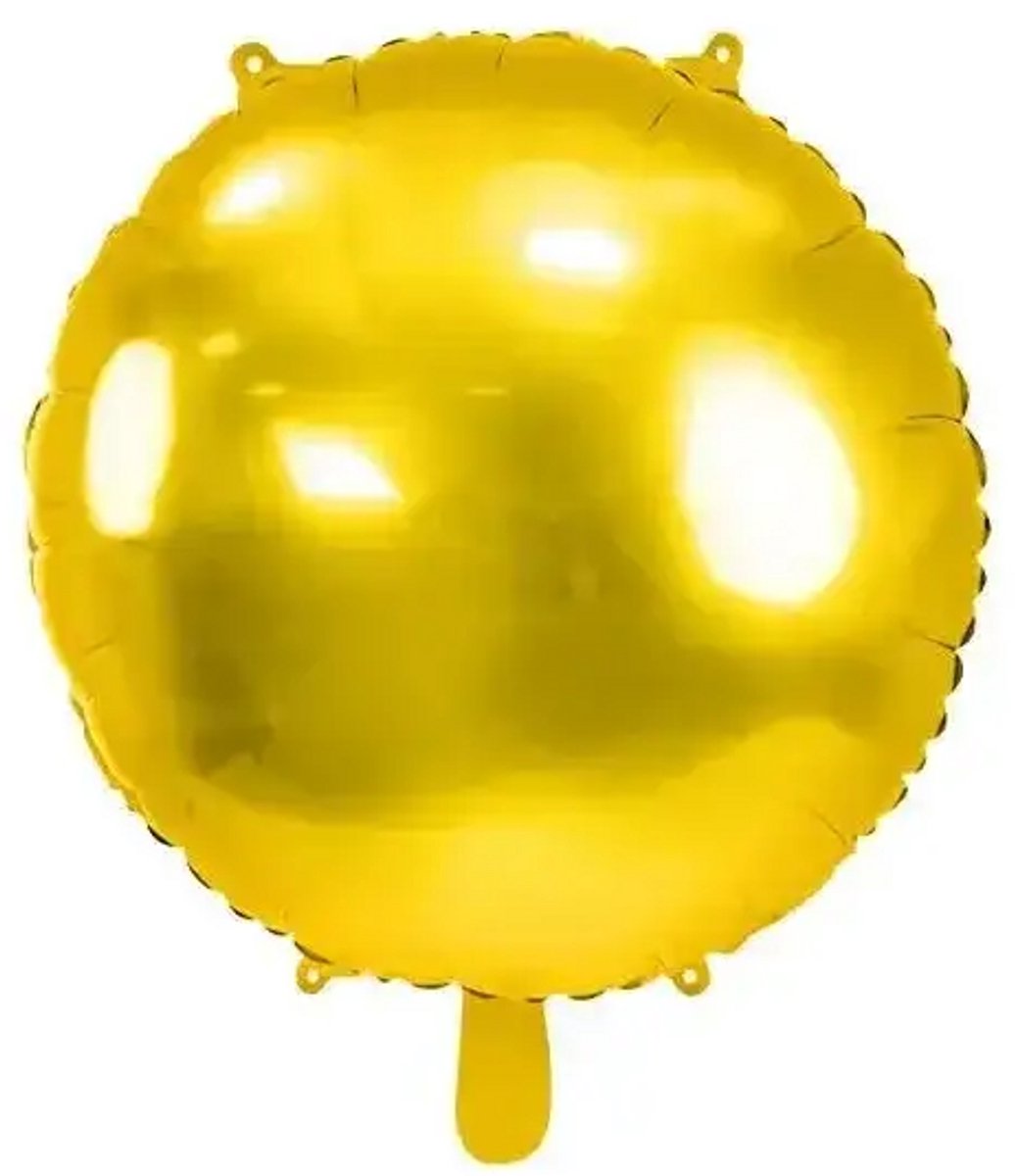 Helium folie Ballon Rond Goud