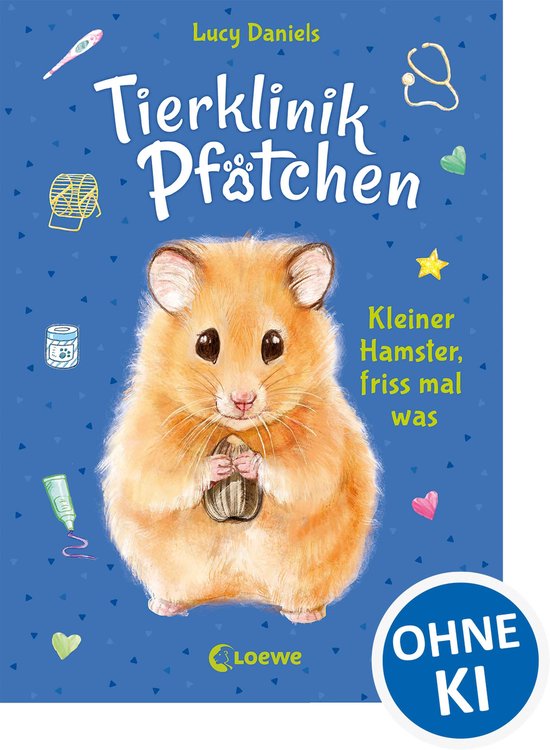 Tierklinik Pfötchen (Band 6) - Kleiner Hamster, friss mal w ... - cover