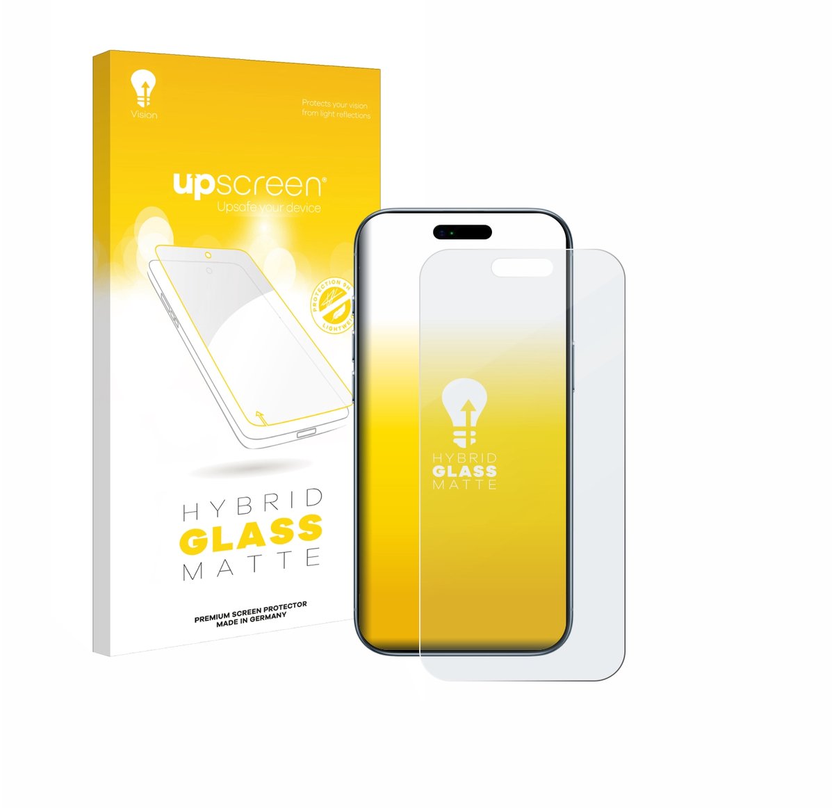 upscreen - Screenprotector voor Apple iPhone Air - Folie Beschermfolie Beschermglas matte
