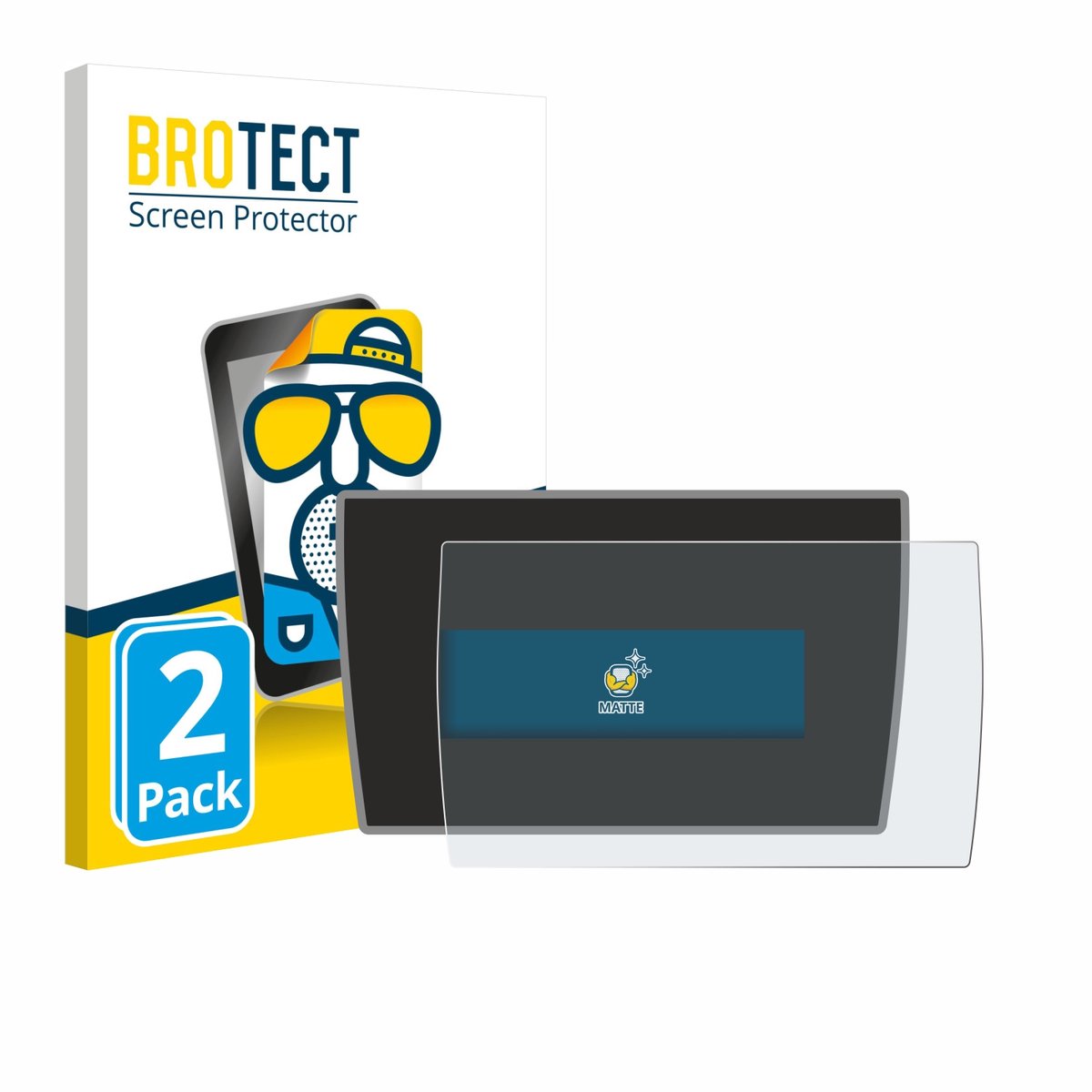 BROTECT - Screenprotector voor BMW i3 2019 - Folie Beschermfolie matte 2 Stuks