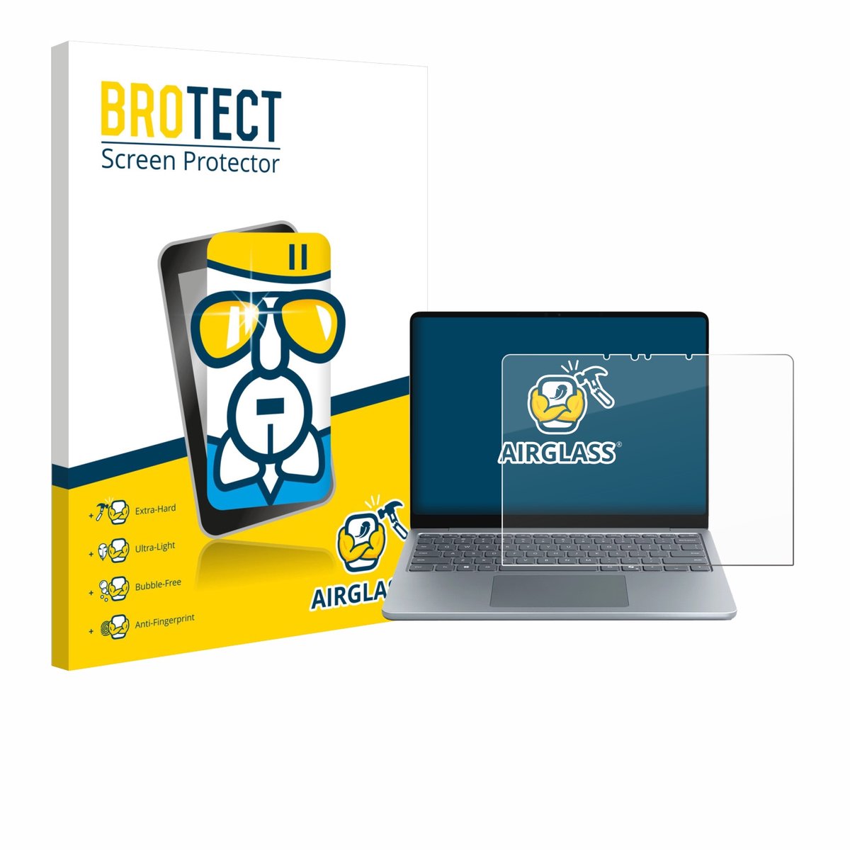 Screenprotector voor Microsoft Surface Laptop 13" Beschermglas transparant